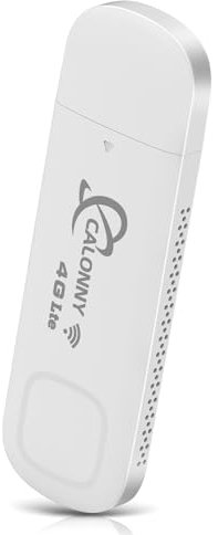 Calonny 4G LTE USB WiFi con SIM Memoria Internet Cat4 150mbps Wreless Modem,Alternativa para ADSL,no navegar modificación APN Aplicar A tienda/casa/campo