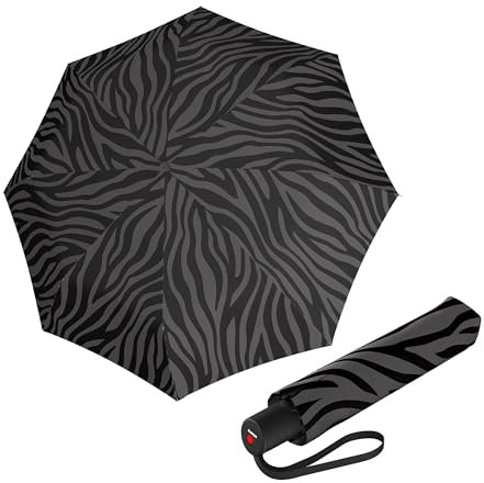 Knirps Taschenschirm A.200 Medium Duomatic zebra - black