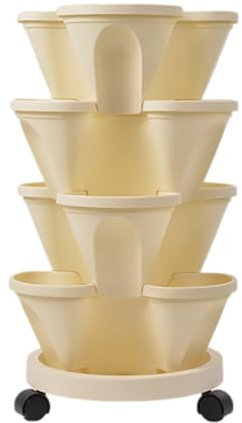 Sistema di coltivazione idroponica, kit da giardino interno per erbe, frutta e verdura, torre di coltivazione verticale