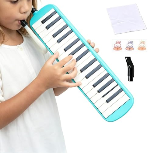 Instrument mélodica Percussion À Clavier 32 Touches Pour Débutant Avec Tube