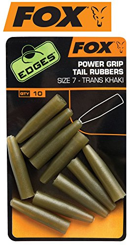 Fox Edges Surefit Tail Rubbers Gr. 7 (10 Stück), Gummis für Karpfenmontagen