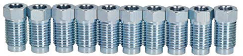 7/16 x 20 UNF Macho de acero Racores de unión a 1/4 para tubo de freno 10PC