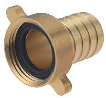 Nez de Robinet d'Arrosage Cannelé Femelle 26x34 (1') - Tuyau Ø25 mm AROZ