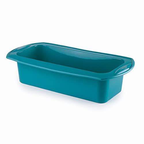 Lacor - 68764 - Moules à pâtisserie en platine, Moule à gâteau rectangulaire, Moule en silicone platine, Antiadhésif, Flexible, Sans BPA, Allant au micro-ondes, 23,5x10x6 cm, 1,5 L