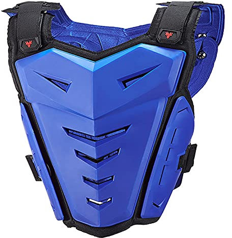 Gilet da Moto, Giacca da Motocross ATV con Protezione per la Schiena, Giacca da Moto per Bambini Armatura Protettiva da Motocross Giacca da Armatura Sportiva B,