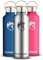 BECKSPON Botella Agua Acero Inoxidable Térmica | 600ml | Botella Termo | Para Adultos y Niños | Sin BPA | Doble Capa Aislante | Deporte, Oficina, Ciclismo, Viajes | Mantiene 24H Frio/12H calor | PLATA