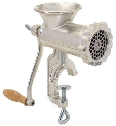 LEM Products #10 Cast Iron Clamp-On Hand Grinder, Cast Iron with Tin Plating