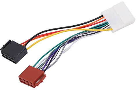 Cablaggio per Autoradio, Cavo Radio Plug-in Alla Radio, Materiale ABS, Installazione Facile, Adatto per Juke Pathfinder