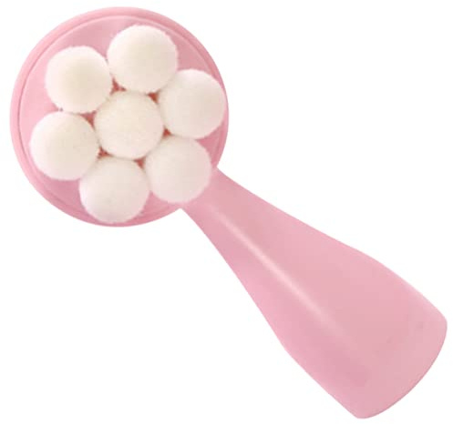 VICASKY Brosse de nettoyage du visage double face avec poils doux pour exfolier et masser et soins quotidiens de la peau