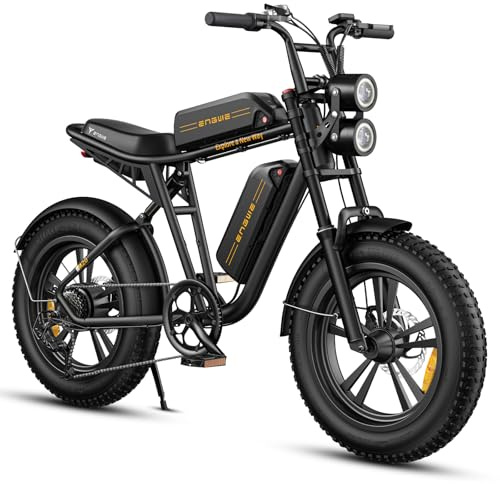ENGWE M20 Bici Elettrica Per Adulti, Batteria Rimovibile Da 48V 26AH/13AH, Bicicletta Elettrica Fuoristrada, Pneumatici Larghi Da 20 * 4.0, Fino a 150KM Doppia Sospensione (Doppia batteria, Nero)
