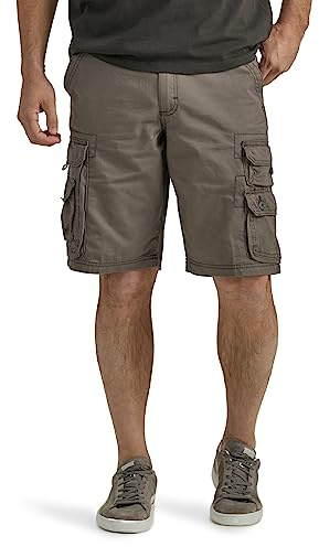 Lee - Bermudas Dungarees Wyoming para Hombre, con cinturón y Bolsillos - Beige -