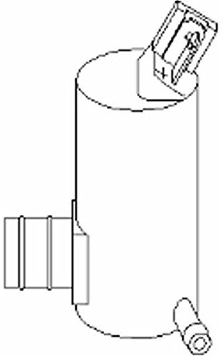 TOPRAN Waschwasserpumpe, Scheibenreinigung 300345