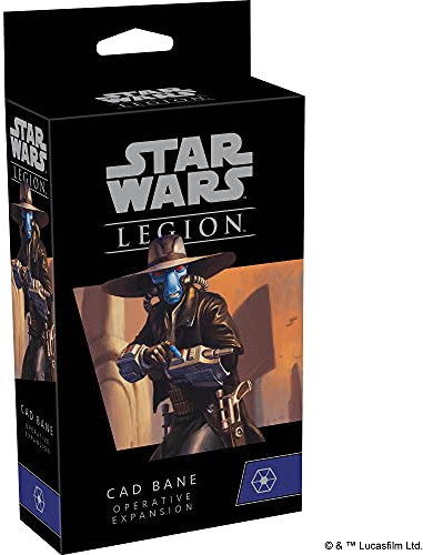 Atomic Mass Games | Star Wars Legion: Separatist Alliance Expansions: Cad Bane Operative | Unit Expansion | Miniatures Game | Ages 14+ | 2 Players | 90 Minutes Playing Time
