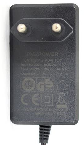 Enerpower 12V 2A netzteil, Ladegerät für IP Kamera, Überwachungskamera von ABUS, D-Link, Trandnet (5,5/2,1 mm) GS Zertifiziert