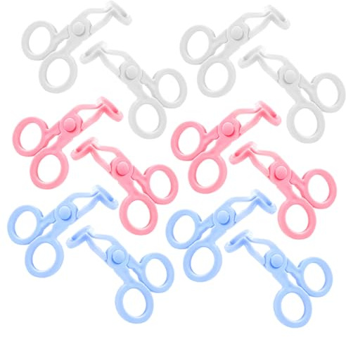 VICASKY 12pezzi Pinzette Per Lenti Contatto Clip Portatili Per Rimozione Dispositivo Di Estrazione Per Lenti Contatto Accessori Per