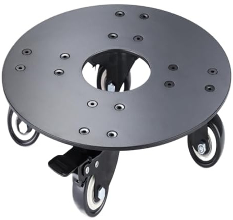 Blomkruksunderlägg Med Hjul Växtvagn Med Hjul Rullande Växtställ For Utomhusinstallationer Inomhus Plantunderlägg(30cm)