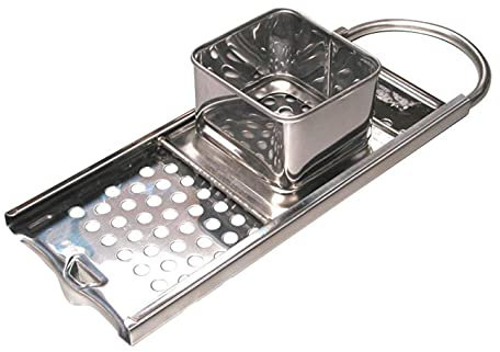 Riess Kelomat, 2440-147, affettatrice per spätzle, pressa/passare/pulire, NIRO, lunghezza 8 cm, larghezza 11 cm, altezza 37,5 cm, peso 0,365 kg, antiruggine, NIRO