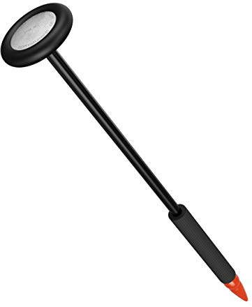 MDF Instruments Queen Square Martillo de reflejos neurológico con punta puntiaguda para respuestas superficiales - Garantía de por vida & Programa-piezas-gratuitas-de-por-vida - Negro (MDF545-11