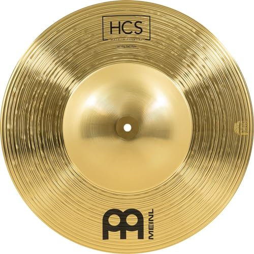 Meinl Cymbals HCS Plato Big Bell Ride de 18 pulgadas (45,72cm) Platillos de Batería – Acabado Tradicional, Latón (HCS18BBR)
