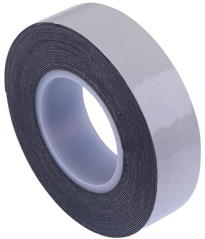 Black 19mm x 5m Self Amalgamating Rubber Tape Waterproofing Sealing Cable Pipe Repair Electrical Connections