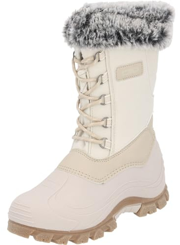 CMP Girl Magdalena Boots-3q76455j, Snow Boot Filles et Filles, Craie, 37 EU