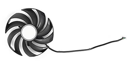 RAKSTORE PLD10010B12HH 95mm Grafikkarten Lüfter Kompatibel mit MSI RTX 3060 3060Ti RX 6600 XT Leiser Kühler Lüfter (A)