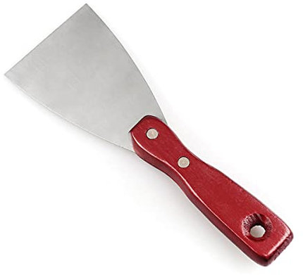 Cuchillo raspador de masilla, herramienta de pintores, removedor de pintura for madera, raspador, papel tapiz, hornear, masilla, parchar y pintar, 4 pulgadas (Size : 3inch)