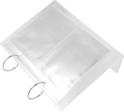 OATIPHO Album de Présentation pour Stickers à Ongles 68 Feuilles 4 Pouces Organisateur de Rangement Vide pour Nail Art Support Multifonction Léger et Portable pour Salon de Manucure