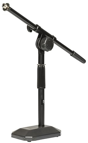 Stagg MIS-1112BK Desktop Microphone Stand with Boom Arm