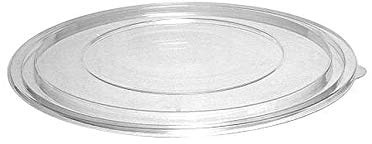 1 Case of Party Essentials Lids for 80 Oz. Soft Plastic Bowls - Clear 8024L
