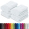AR Line 4er Pack zum Sparpreis, Frottier Handtuch-Serie - in 7 Größen und 16 Farben 100% Baumwolle 500 g/m², 4er Pack Gästetücher (30x50 cm) in Weiß
