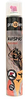 Aerosol Avispas - Prevalien Pro - 750 ml - Fórmula Segura - Largo Alcance - Acción Inmediata - Seguridad Infantil - Uso Doméstico y Profesional - Fabricado en España