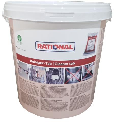 Rational 56.00.210 Lot de 100 tablettes de nettoyage combinées pour amortisseurs - Le nettoyage et l'entretien parfaits pour tous les Self Cooking Center et Combi Master Plus (à partir de 05/2017)