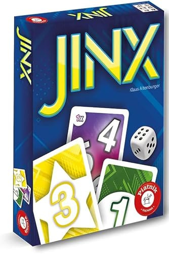Piatnik - Jinx - Jeu de Cartes et de dé - Jeu de Cartes pour 2 à 4 Personnes