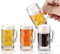 Chabrias Ltd German Beer Stein - Glass, Mini, Classic Tankards & Shot Glasses (2 Pint, 12 Mini)