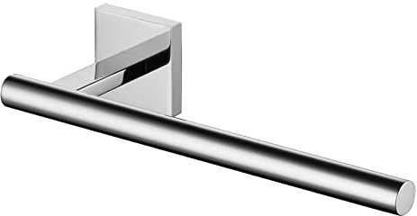 KOKOSIRI Barre Porte-Serviettes chromée pour Salle de Bain - Porte-Papier de Cuisine - Fixation Murale - en Acier Inoxydable Poli - B3008CH