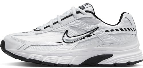 NIKE Damen Initiator Sneaker, White/Metallic Silver/White/Bl, 41 EU