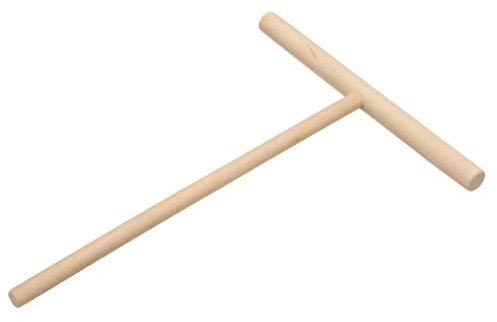 Wood Crepe Pancake Spreader Tool for Dough, Skillet Use