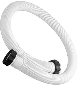 Poolpumpsslang – flexibelt anslutningsrör, robust ersättningsrör | snabbanslutning poolslang med golvanslutning för filterpump, för sköljning av system, vattenfiltrering, dammsa