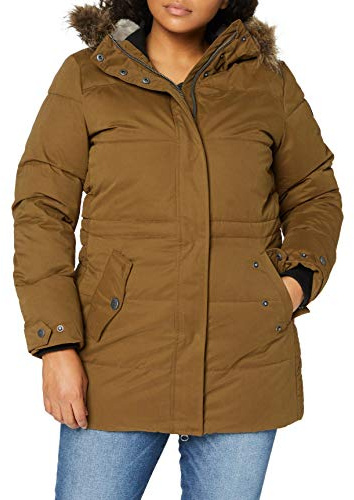 G.I.G.A. DX Ventoso Wmn Quilted PRK C, Parka Funzionale, Casual, Effetto Piumino con Cappuccio. Donna, Bronzo, 40
