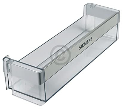 Bandeja para botellas compatible con Siemens 00704703, 440 x 100 mm para puerta de frigorífico.