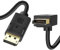 J&D Cable DisplayPort 1.4 en Angulo de 90 Grados Hacia Arriba, Cable DisplayPort V1.4 con Soporte de Hasta 8K/60Hz, 4K/144Hz, 2 Metros