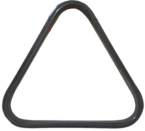 Triangolo in Piscina, Triangolo da Piscina in plastica a 8 Palle, Accessori da Biliardo per Palline Standard da 2-1/4 Pollici, Giocattoli