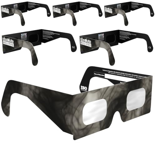 Absolute Eclipse Partihandel solförmörkelse sotglasögon – ISO 12312-2 testad och CE-certifierad – EU-tillverkare rekommenderad av AAS – Eclipse Europe 2026