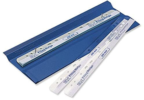 Djois, 8804-100 - Selbstklebende Ablagestreifen, Permanent, A4, 295 mm, Transparent, 100 Stück, Aufbewahrung, Präsentation, Dokumente, Ordner, Präzision, Mini Mounter