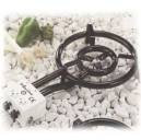 La Ideal Profesional Gas Quemador de Anillo, Negro, 40 cm