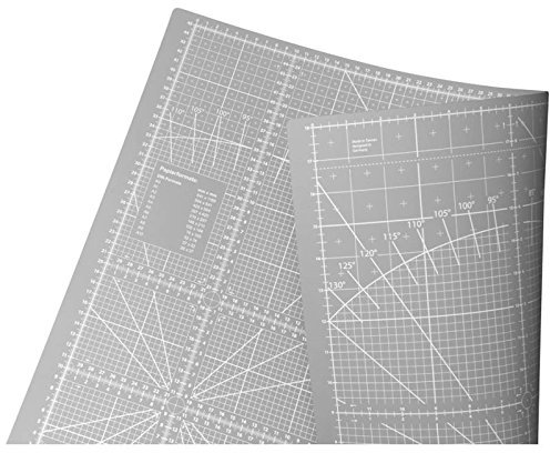 Selbstheilende Schneidematte, 93 x 63 cm | mit Hilfslinien | Schneide-Unterlage, Cutting Board/Mat für Patchwork | Bastelmatte, Arbeitsunterlage | beidseitig verwendbar