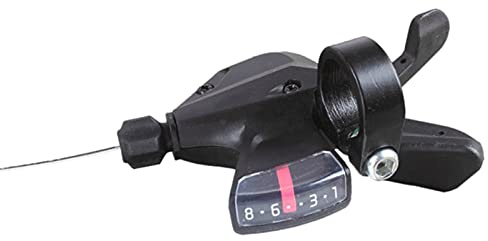 LA TALUS Thumb Gear Shifter SL-M310, 3 Speed Left 8 Speed Right Bike Shift Lever for Mountain City Road Folding Bicycle, MTB Bicycle Bike Left Right Brake Lever Shifter Set