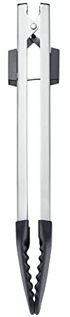 Fissler Original-Profi Collection/Edelstahl-Küchenzange,Silion-große Grillzange,Premium-Küchenhelfer