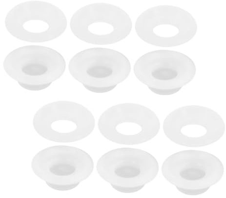 GRIRIW 12pcs Swing Top Bottle Gaskets Leakproof Sealing Washers Silicone Gaskets Washers for Home Brew Beer Soda Bottle Sealing